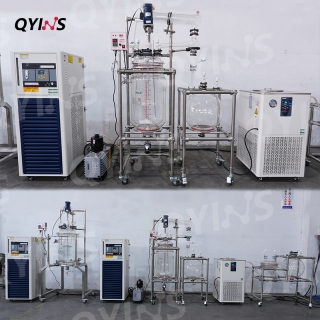 中試工藝線催化裝置固相釜（半自動(dòng)）組合釜