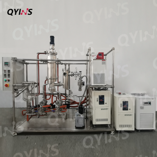 不銹鋼分子蒸餾 0.1 0.25 0.35平方 齒輪泵連續進出料