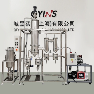 1-10平方不銹鋼分子蒸餾 氟功能材料/新型材料純化設備 