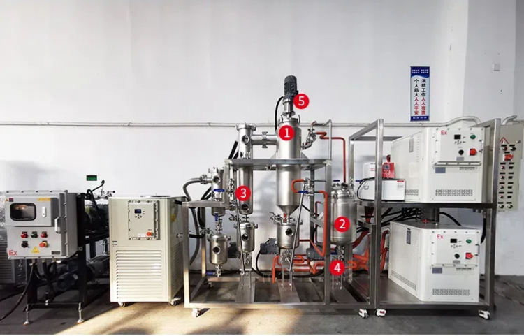 薄膜蒸發器裝置 薄膜蒸發器裝置